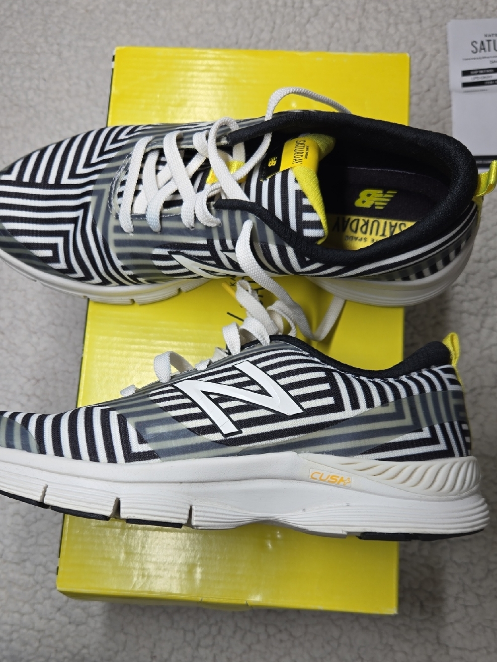 Kate Spade Saturday New Balance Signature Zig Zag Sneaker